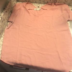Pink light weight blouse